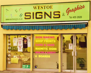 Westoe Signs and Graphics Shop